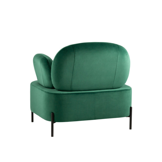 Кресло Кэнди велюр зелёный - фото 4