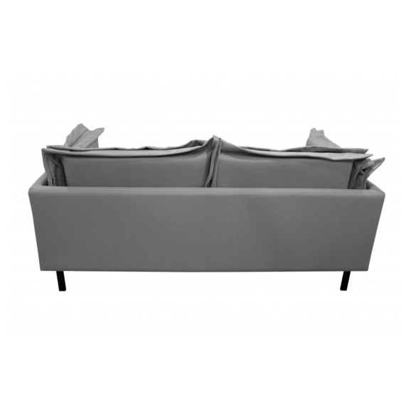 Диван Лаки двухместный, серый - фото 3