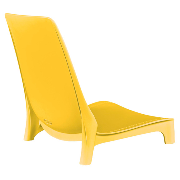 Стул Тилл, желтый, коричневый муар Стул Тилл, желтый, коричневый муар - фото 3