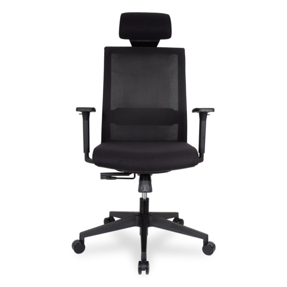 Кресло College CLG-429 MBN-A Black - фото 2