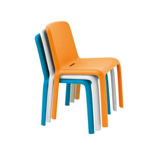 Кресло пластиковое Сауайо, оранжевый - фото 3