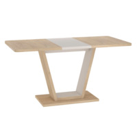 Настоящее фото товара Стол обеденный Tempo, дуб кремона, кашемир, произведённого компанией ChiedoCover