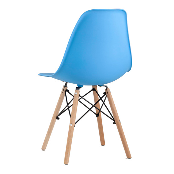 Стул Eames DSW голубой - фото 3