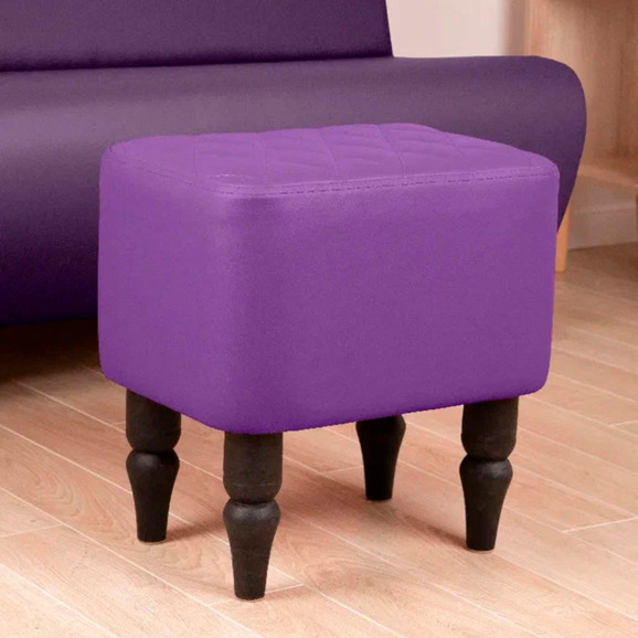 Пуф Лотик, экокожа, фиолетовый - фото 4