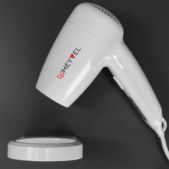 Фен для волос настенный Meyvel MF1-1300 (White) - фото 4