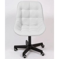 Фотография товара Стул Мускус, пластик, кожа, белый, черный от компании ChiedoCover.