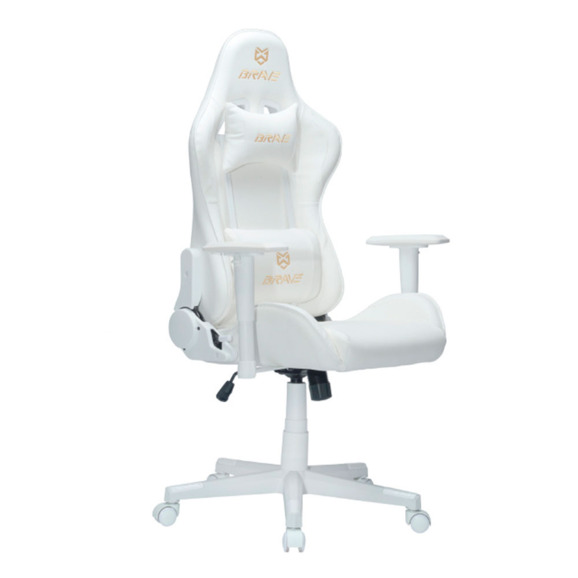 Компьютерное поворотное кресло Brave af-5 freeze white, белый - фото 1