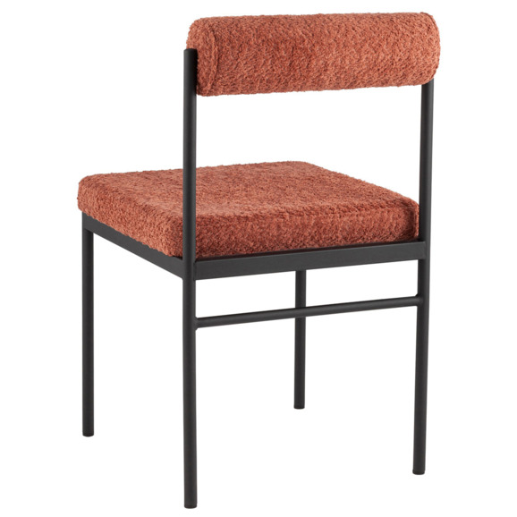 Стул обеденный Балла, букле, коралловый Стул обеденный Балла, букле, коралловый - фото 5