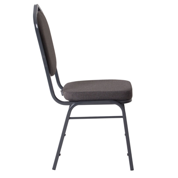 Стул Хит 20, рогожка темно-серая Smart 12, каркас титан - фото 6