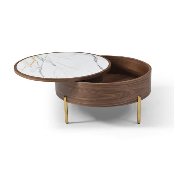 Журнальный стол Октава, 800, золото - фото 3