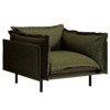 Кресло Barcelona, темно-зеленый
