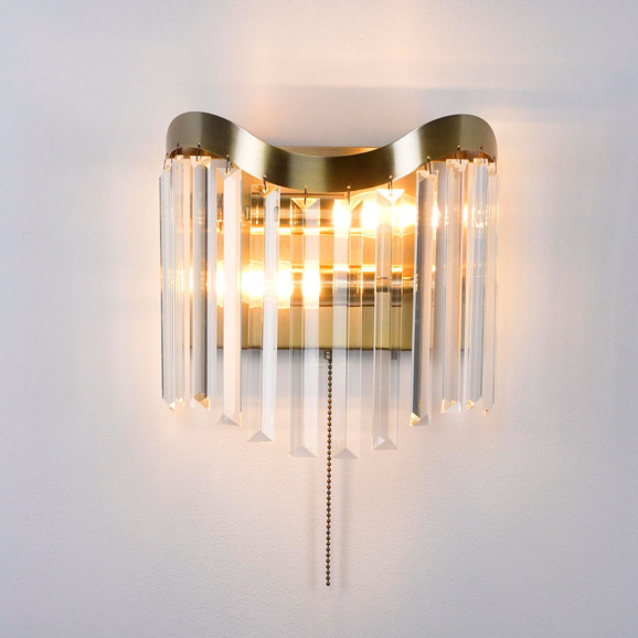 Бра Люси Вейв, золотой - фото 2