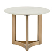 Фотография товара Журнальный столик Кассия 60*60 см светлая керамика от компании ChiedoCover.