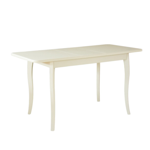 Стол раздвижной Ронил, массив бука, молочный - фото 2