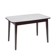 Фотография товара Стол Барнс, венге/стекло белое глянец от компании ChiedoCover.