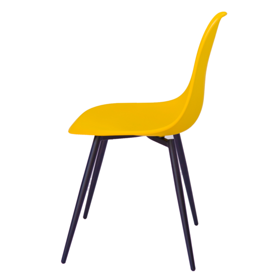 СТУЛ EAMES 25 Р ГОРЧИЧНЫЙ - фото 4