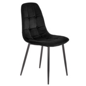 Фотография товара Стул Coalescence, чёрный велюр от компании ChiedoCover.