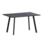 Настоящее фото товара Стол нераздвижной Рольф, даркстоун, черный муар, произведённого компанией ChiedoCover