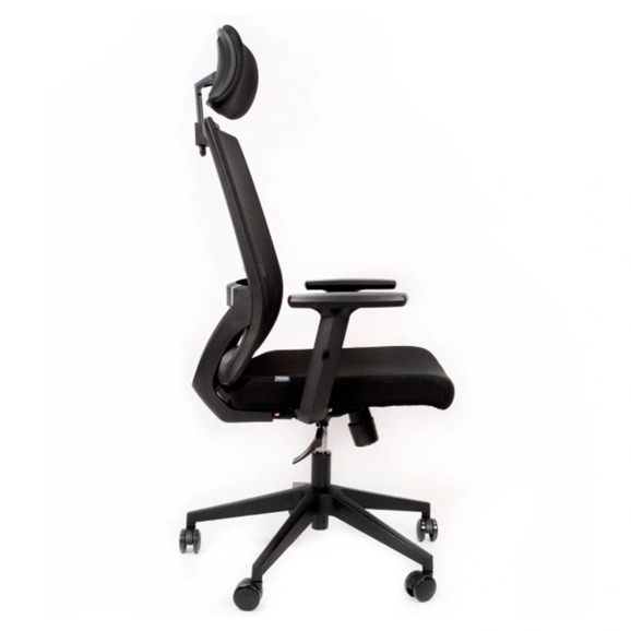 Офисное поворотное кресло Sparx fx-1 toro black / black - фото 3