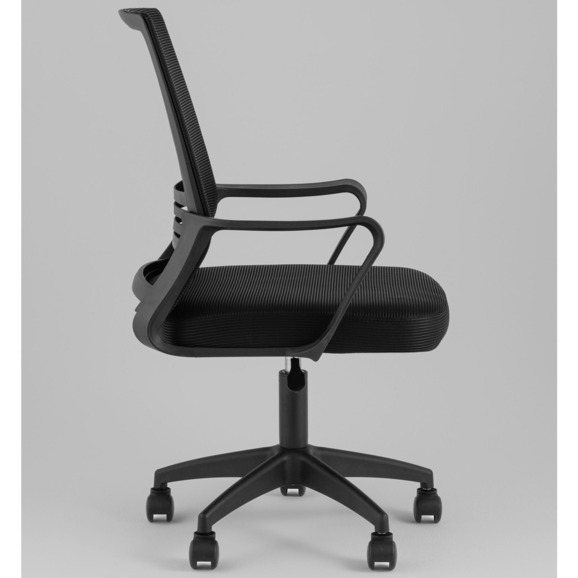 Кресло офисное TopChairs Simplex New черный - фото 3