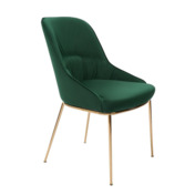 Фотография товара Кресло Этна зеленое, основание золото от компании ChiedoCover.