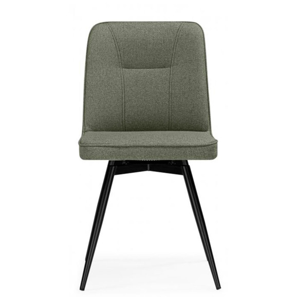 Стул на металлокаркасе Texas 3 поворотный светло-зеленый / черный Стул на металлокаркасе Texas 3 поворотный светло-зеленый / черный - фото 2