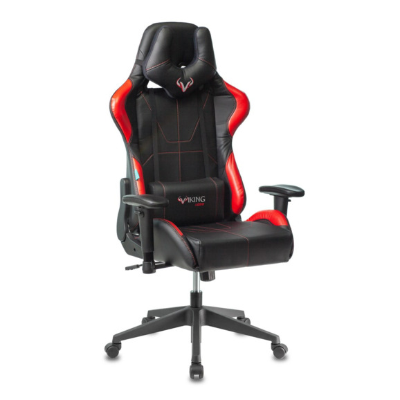Кресло игровое VIKING 5 AERO BLACK EDITION искусственная кожа - фото 5