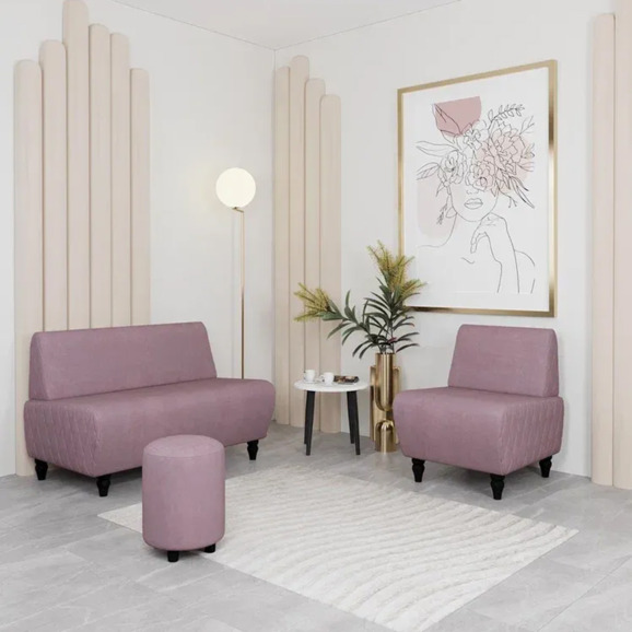 Диван Лотик, велюр, сиреневый - фото 6