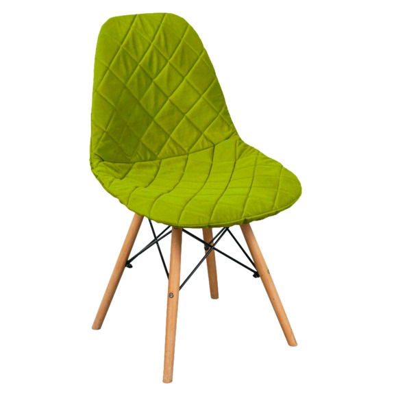 Чехол Е06 на стул Eames, фисташковый - фото 1