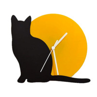 Настоящее фото товара Часы Солнечный кот, произведённого компанией ChiedoCover
