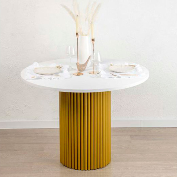 Барел 110 белый / золото Барел 110 белый / золото - фото 4