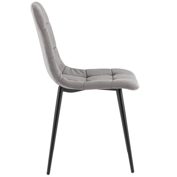 Стул Одди Original, велюр, серый Стул Одди Original, велюр, серый - фото 3