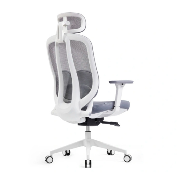 Офисное поворотное кресло Sparx fx-18 pillow white, бежевый - фото 7