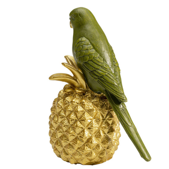 Статуэтка Попугай на золотом ананасе - фото 3