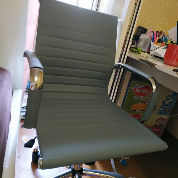 Кресло офисное TopChairs City S, серое - фото 7