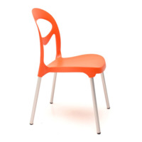 Настоящее фото товара Стул Фрак, оранжевый, произведённого компанией ChiedoCover