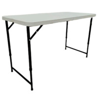 Фотография Стол складной Rampart, белый от производителя ChiedoCover, картинка продукции, реальное фото товара Настоящее фото товара Стол складной Rampart, белый, произведённого компанией ChiedoCover