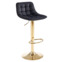 Фотография Стул барный Convergence, золотой, чёрный от производителя ChiedoCover, картинка продукции, реальное фото товара Настоящее фото товара Стул барный Convergence, золотой, чёрный, произведённого компанией ChiedoCover