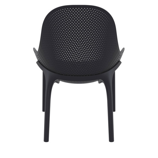 Лаунж-кресло пластиковое Грау, черный - фото 3