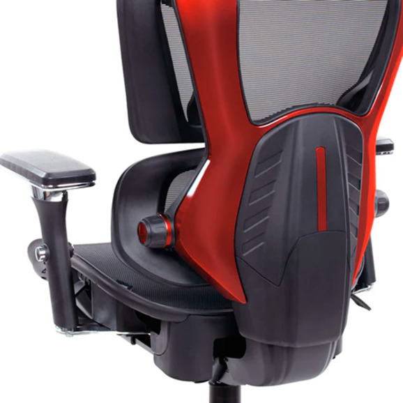 Кресло Bedlam, черный, красный Кресло Bedlam, черный, красный - фото 15