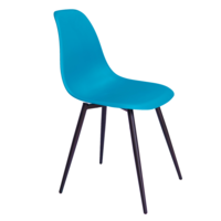 Настоящее фото товара СТУЛ EAMES 25 Р БИРЮЗОВЫЙ, произведённого компанией ChiedoCover