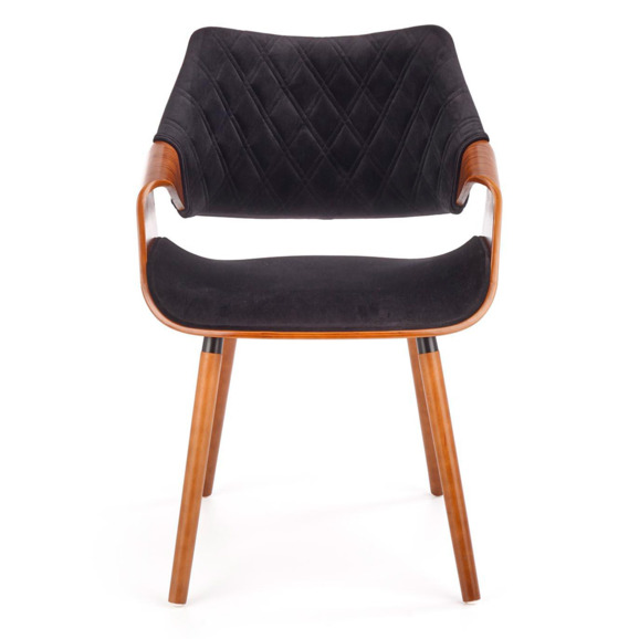 Стул Bearing, ореховый, черный Стул Bearing, ореховый, черный - фото 2