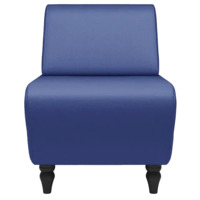 Фотография Кресло Лотик экокожа, синий Фотография товара Кресло Лотик экокожа, синий от компании ChiedoCover.