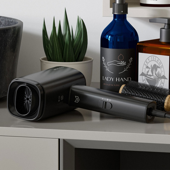 Фен для волос Meyvel MF8-1600 (Black) - фото 6