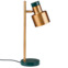 Настоящее фото товара Лампа настольная Бин Голди, золотой, зеленый, произведённого компанией ChiedoCover