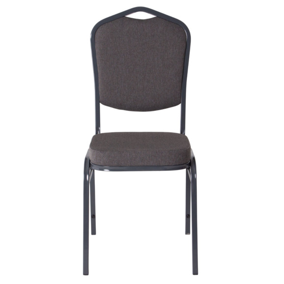 Стул Хит 20, рогожка темно-серая Smart 12, каркас титан - фото 5