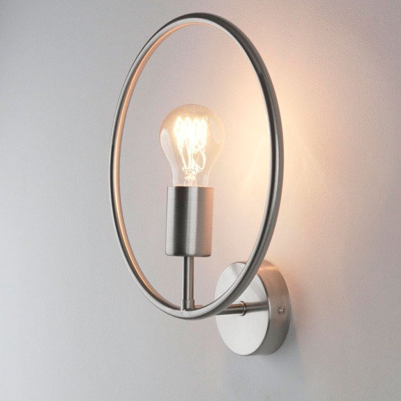 Светильник настенный Крейс Сахара, хром матовый - фото 5