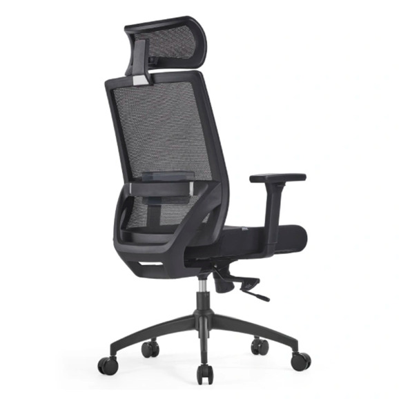 Офисное поворотное кресло Sparx fx-14 toro plus black / black - фото 3