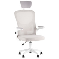 Настоящее фото товара Кресло офисное TopChairs Core, серый, белый, произведённого компанией ChiedoCover