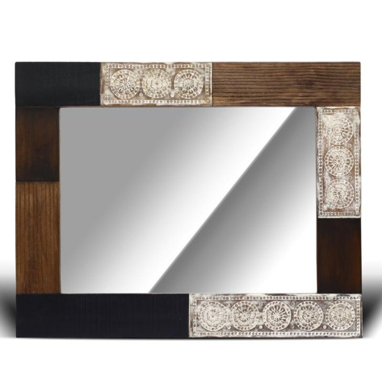 Зеркало в деревянной раме, Базант - фото 2